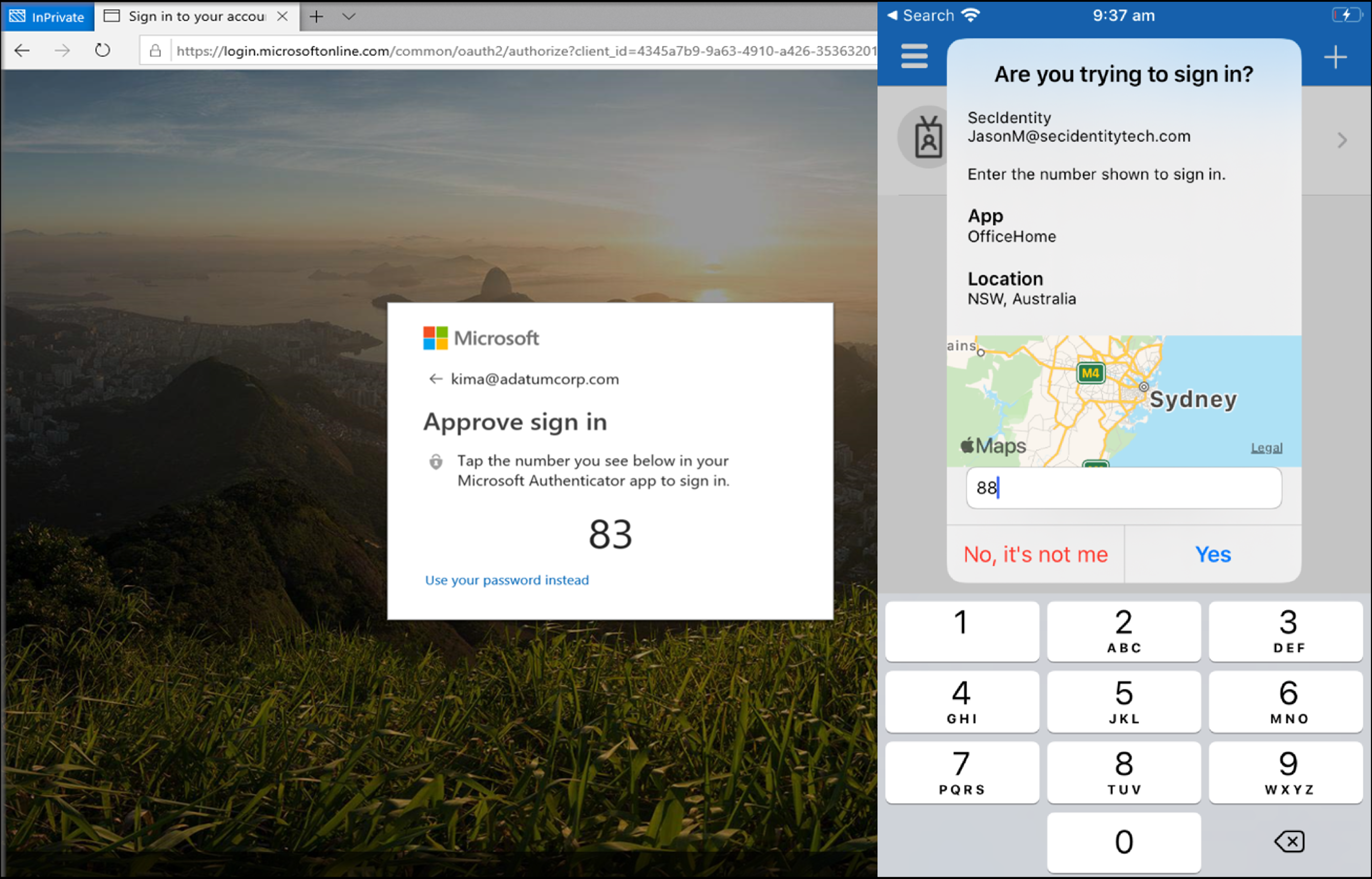 Improve MFA with additional features using Microsoft Authenticator